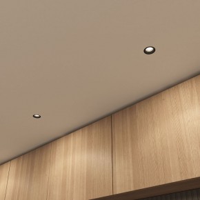 DK3055-BK Встраиваемый светильник, IP 20, 10 Вт, GU5.3, LED, черный, пластик в Южноуральске - yuzhnouralsk.ok-mebel.com | фото 4