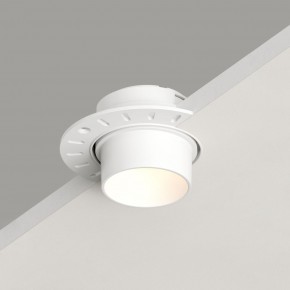 DK3056-WH Встраиваемый светильник под шпатлевку, IP20, до 15 Вт, LED, GU5,3, белый, пластик в Южноуральске - yuzhnouralsk.ok-mebel.com | фото 2