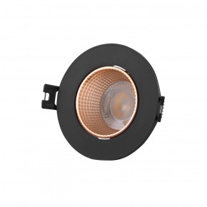 DK3061-BBR Встраиваемый светильник, IP 20, 10 Вт, GU5.3, LED, черный/бронзовый, пластик в Южноуральске - yuzhnouralsk.ok-mebel.com | фото 1