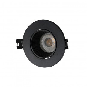 DK3061-BK Встраиваемый светильник, IP 20, 10 Вт, GU5.3, LED, черный/черный, пластик в Южноуральске - yuzhnouralsk.ok-mebel.com | фото