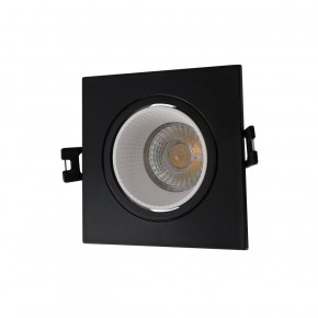 DK3071-BK+WH Встраиваемый светильник, IP 20, 10 Вт, GU5.3, LED, черный/белый, пластик в Южноуральске - yuzhnouralsk.ok-mebel.com | фото