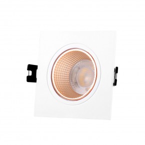 DK3071-WBR Встраиваемый светильник, IP 20, 10 Вт, GU5.3, LED, белый/бронзовый, пластик в Южноуральске - yuzhnouralsk.ok-mebel.com | фото