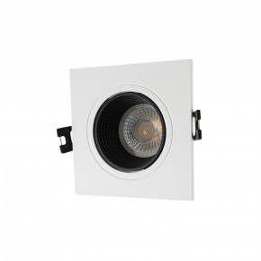 DK3071-WH+BK Встраиваемый светильник, IP 20, 10 Вт, GU5.3, LED, белый/черный, пластик в Южноуральске - yuzhnouralsk.ok-mebel.com | фото
