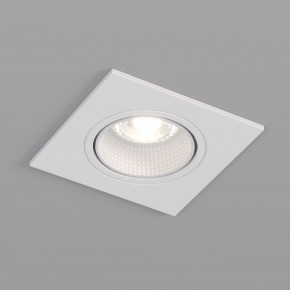 DK3071-WH Встраиваемый светильник, IP 20, 10 Вт, GU5.3, LED, белый/белый, пластик в Южноуральске - yuzhnouralsk.ok-mebel.com | фото