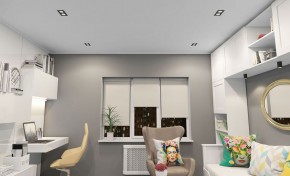 DK3072-BK+WH Встраиваемый светильник, IP 20, 10 Вт, GU5.3, LED, черный/белый, пластик в Южноуральске - yuzhnouralsk.ok-mebel.com | фото 2
