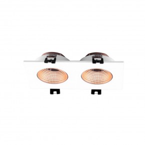 DK3072-WBR Встраиваемый светильник, IP 20, 10 Вт, GU5.3, LED, белый/бронзовый, пластик в Южноуральске - yuzhnouralsk.ok-mebel.com | фото 2