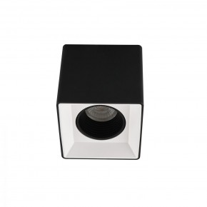 DK3080-BW+BK Светильник накладной IP 20, 10 Вт, GU5.3, LED, черно-белый/черный, пластик в Южноуральске - yuzhnouralsk.ok-mebel.com | фото