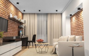 DK3080-BW+BK Светильник накладной IP 20, 10 Вт, GU5.3, LED, черно-белый/черный, пластик в Южноуральске - yuzhnouralsk.ok-mebel.com | фото 2