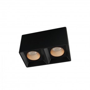 DK3085-BK+BR Светильник накладной IP 20, 10 Вт, GU5.3, LED, черный/бронзовый, пластик в Южноуральске - yuzhnouralsk.ok-mebel.com | фото