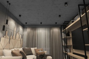 DK3090-BK+CH Светильник накладной IP 20, 10 Вт, GU5.3, LED, черный/хром, пластик в Южноуральске - yuzhnouralsk.ok-mebel.com | фото 2