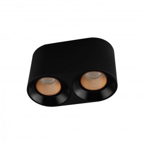 DK3096-BK+BR Светильник накладной IP 20, 10 Вт, GU5.3, LED, черный/бронзовый, пластик в Южноуральске - yuzhnouralsk.ok-mebel.com | фото