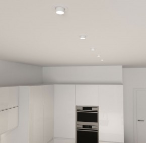 DK3120-WH Встраиваемый светильник, IP20, до 15 Вт, LED, GU5,3, белый, пластик в Южноуральске - yuzhnouralsk.ok-mebel.com | фото 6