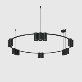 DK4067-BK Подвесной светильник ORBIT, IP20, 15xGU10 LED до 15 Вт, черный матовый, алюминий в Южноуральске - yuzhnouralsk.ok-mebel.com | фото 2