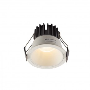 DK4400-WH Встраиваемый светильник, IP 20, 7 Вт, LED 3000, белый, алюминий в Южноуральске - yuzhnouralsk.ok-mebel.com | фото