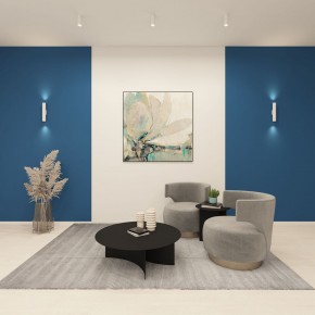 DK5022-WH Настенный светильник, IP20, до 15 Вт, LED, 2xGU10, белый, алюминий в Южноуральске - yuzhnouralsk.ok-mebel.com | фото 4