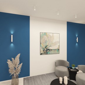 DK5022-WH Настенный светильник, IP20, до 15 Вт, LED, 2xGU10, белый, алюминий в Южноуральске - yuzhnouralsk.ok-mebel.com | фото 5