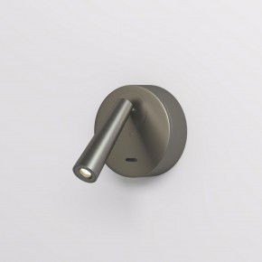 DK5072-DN Бра SHINE WALL со светодиодом, D104*H68, IP20, 3000К, 3W, RA?90, темный никель, алюминий в Южноуральске - yuzhnouralsk.ok-mebel.com | фото