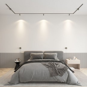 DK5072-DN Бра SHINE WALL со светодиодом, D104*H68, IP20, 3000К, 3W, RA?90, темный никель, алюминий в Южноуральске - yuzhnouralsk.ok-mebel.com | фото 4
