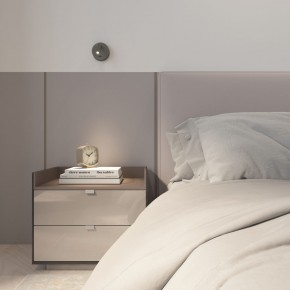 DK5072-DN Бра SHINE WALL со светодиодом, D104*H68, IP20, 3000К, 3W, RA?90, темный никель, алюминий в Южноуральске - yuzhnouralsk.ok-mebel.com | фото 9