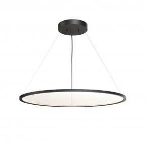 DK6620-BK Подвесной горизонтальный светильник Veil со светодиодом H900 d1000 220V 82W 3000-6000K IP20 черный алюминий в Южноуральске - yuzhnouralsk.ok-mebel.com | фото 4