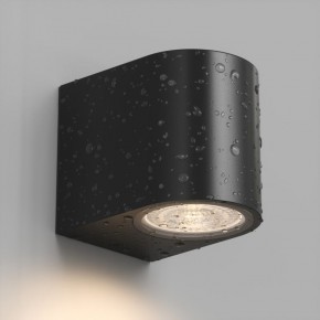 DK9790-BK Настенный уличный светильник NARVIK, IP44, GU10 LED, до 15 Вт, черный, алюминий в Южноуральске - yuzhnouralsk.ok-mebel.com | фото 3