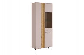 ДОМИНИКА Шкаф двухдверный (со стеклом) в Южноуральске - yuzhnouralsk.ok-mebel.com | фото
