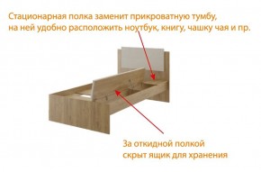 Дуглас (подростковая) М14 Кровать в Южноуральске - yuzhnouralsk.ok-mebel.com | фото 6