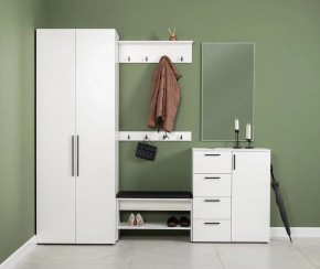 ЭЙР прихожая (модульная) Белый Шагрень в Южноуральске - yuzhnouralsk.ok-mebel.com | фото