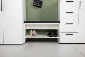ЭЙР прихожая (модульная) Белый Шагрень в Южноуральске - yuzhnouralsk.ok-mebel.com | фото 23