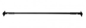 Турник раздвижной 1250-1500 цв. черный FLEXTER PROFI в Южноуральске - yuzhnouralsk.ok-mebel.com | фото