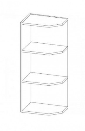 КГ "Агава" ВВТ285 Шкаф навесной торцевой h 900 в Южноуральске - yuzhnouralsk.ok-mebel.com | фото