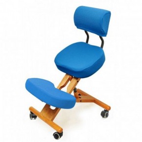 Коленный стул со спинкой Smartstool KW02В + Чехлы в Южноуральске - yuzhnouralsk.ok-mebel.com | фото 2
