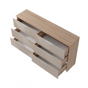 Комод Эмилия КМ-04 (Дуб смоки/Айриш (MF03)) в Южноуральске - yuzhnouralsk.ok-mebel.com | фото 4