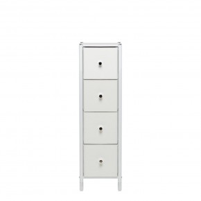 Комод Leset Нирита/Хайди узкий 4 ящика в Южноуральске - yuzhnouralsk.ok-mebel.com | фото