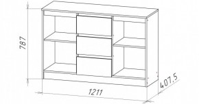 НИЦЦА-5 Комод (НЦ.05) в Южноуральске - yuzhnouralsk.ok-mebel.com | фото 2