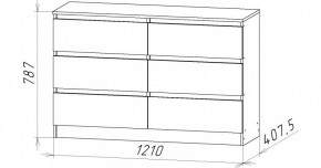 НИЦЦА-7 Комод (НЦ.07) в Южноуральске - yuzhnouralsk.ok-mebel.com | фото 3