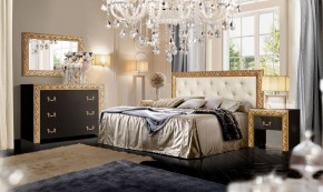 Комод Тиффани Premium черная/золото (ТФКМ-1(П) в Южноуральске - yuzhnouralsk.ok-mebel.com | фото 2