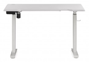 Компьютерный стол Маркос с механизмом подъема 120х75х75 белый / шагрень белая в Южноуральске - yuzhnouralsk.ok-mebel.com | фото 2