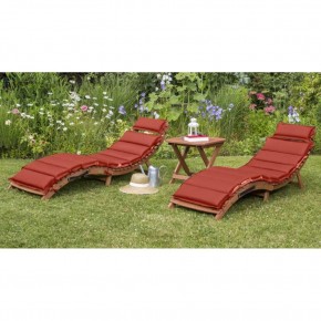 Комплект шезлонги и столик AFM-803A-T133 Beige-Terracotta (2+1) в Южноуральске - yuzhnouralsk.ok-mebel.com | фото
