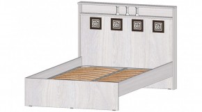 КОСТА-РИКА Кровать 1200 с основанием (анкор светлый) в Южноуральске - yuzhnouralsk.ok-mebel.com | фото