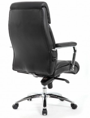 Кресло BRABIX PREMIUM "Phaeton EX-502" (кожа с компаньоном, хром, черное) 530882 в Южноуральске - yuzhnouralsk.ok-mebel.com | фото 4