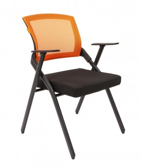Кресло для посетителей CHAIRMAN NEXX (ткань стандарт черный/сетка DW-66) в Южноуральске - yuzhnouralsk.ok-mebel.com | фото