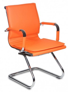 Кресло для посетителя Бюрократ CH-993-Low-V/orange оранжевый в Южноуральске - yuzhnouralsk.ok-mebel.com | фото