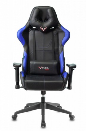 Кресло игровое Бюрократ VIKING 5 AERO BLUE черный/синий в Южноуральске - yuzhnouralsk.ok-mebel.com | фото 3