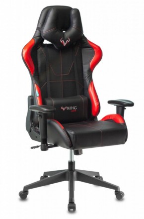 Кресло игровое Бюрократ VIKING 5 AERO RED черный/красный в Южноуральске - yuzhnouralsk.ok-mebel.com | фото