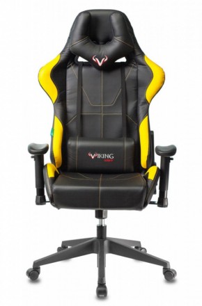 Кресло игровое Бюрократ VIKING 5 AERO YELLOW черный/желтый в Южноуральске - yuzhnouralsk.ok-mebel.com | фото 3