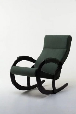Кресло-качалка КОРСИКА 34-Т-AG (зеленый) в Южноуральске - yuzhnouralsk.ok-mebel.com | фото