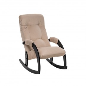 Кресло-качалка Модель 67 Венге, ткань V 18 в Южноуральске - yuzhnouralsk.ok-mebel.com | фото 2