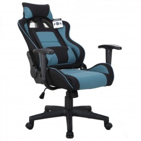 Кресло компьютерное BRABIX "GT Racer GM-100" (черное/голубое) 531818 в Южноуральске - yuzhnouralsk.ok-mebel.com | фото 4