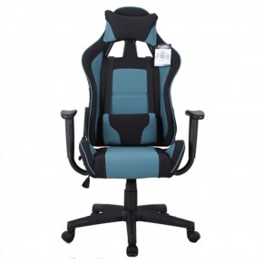 Кресло компьютерное BRABIX "GT Racer GM-100" (черное/голубое) 531818 в Южноуральске - yuzhnouralsk.ok-mebel.com | фото 6